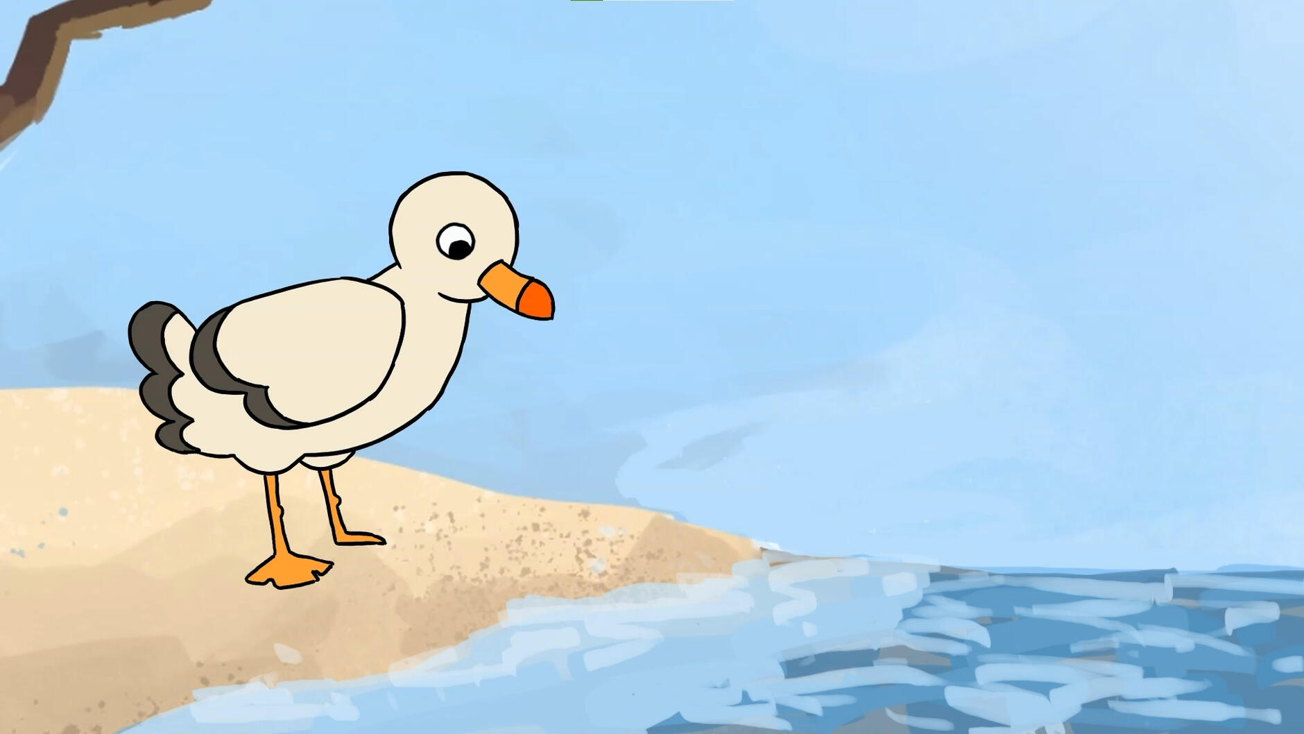 Seagull and the Crow